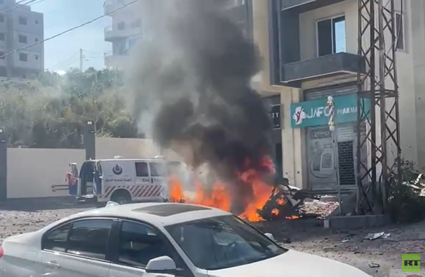 مقتل شخص بغارة إسرائيلية استهدفت سيارته جنوب لبنان